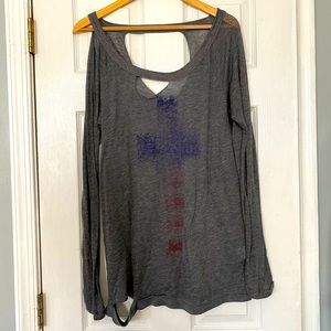 Chaser Brand Torn Top